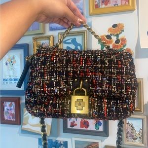 NWT!! Steve Madden BTerra Multicolored Tweed Bag